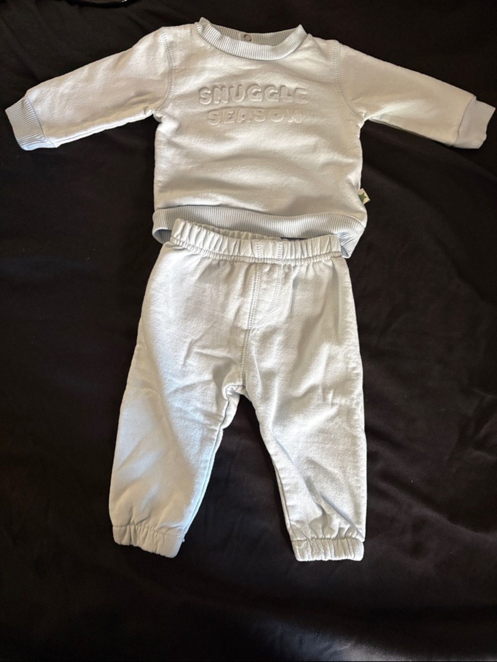 Unbranded Kids Light Blue Jogger Bottoms - Soft Everyday Wear